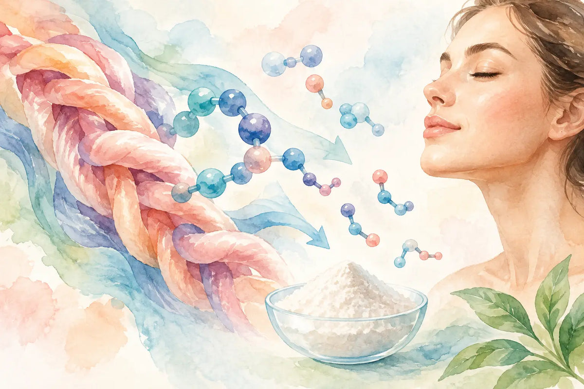 Kollagen-Hydrolyse Erklärung: Was Peptide können