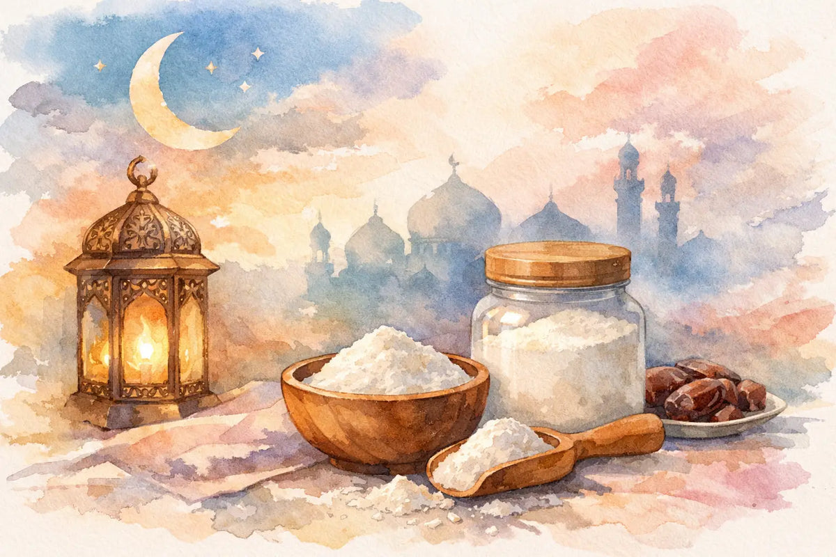 Ist Kollagenpulver im Ramadan erlaubt? Das gilt beim Fasten