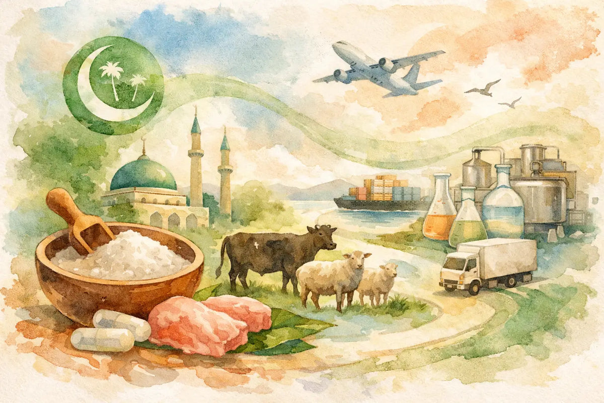 Guide zur Halal-Lieferkette für Kollagen