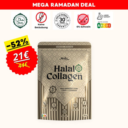 Premium Halal Kollagen | 1 Stück