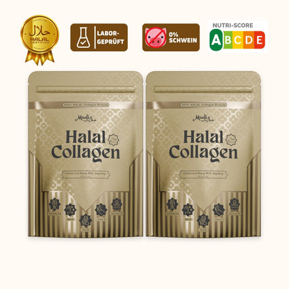 Halal Collagen Hydrolysiert | Grass-Fed | 2 Stück Bundle