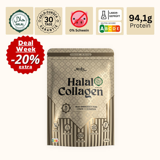 Halal Collagen Hydrolysiert | Grass-Fed | 1 Stück