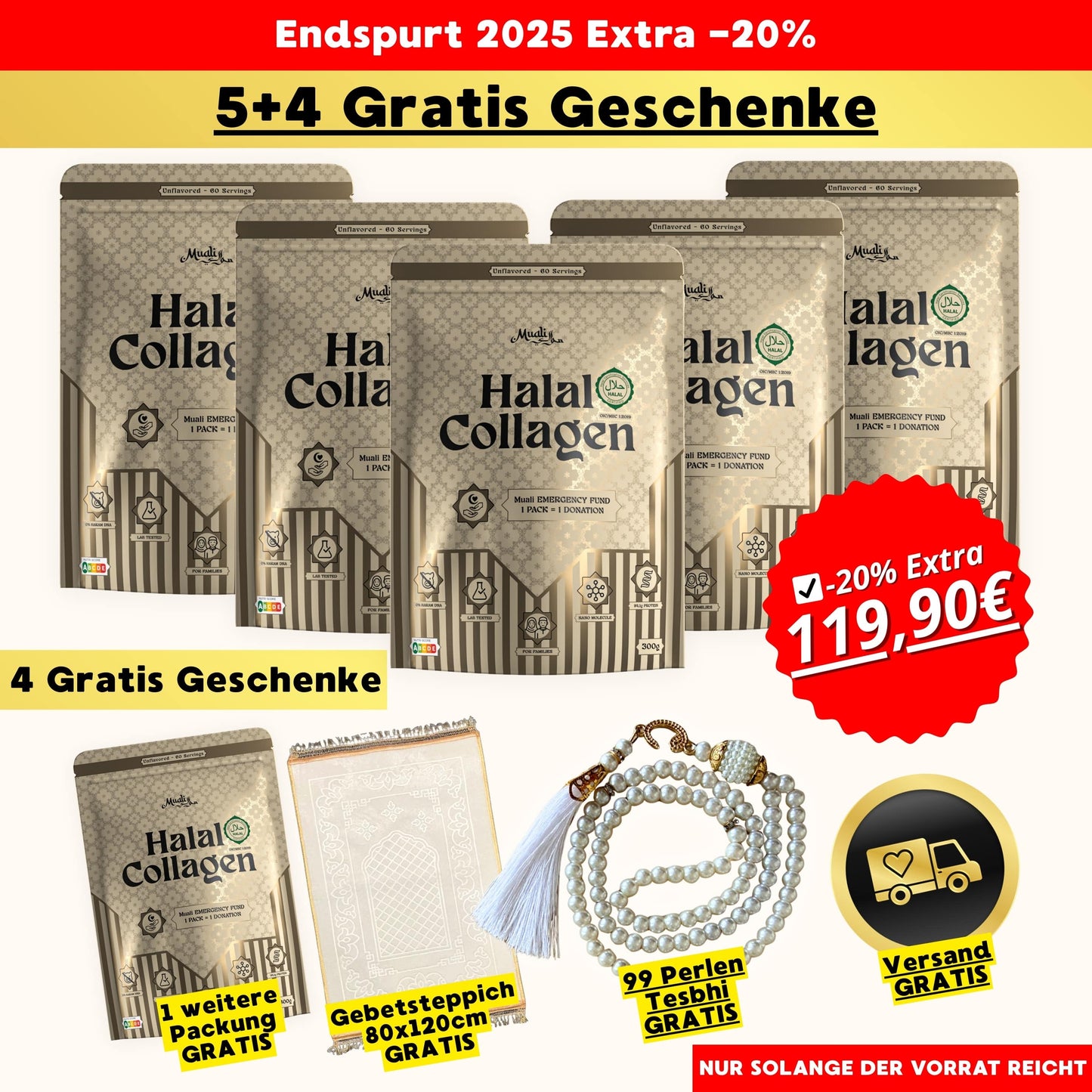 Familien-Set 5+4 Geschenke