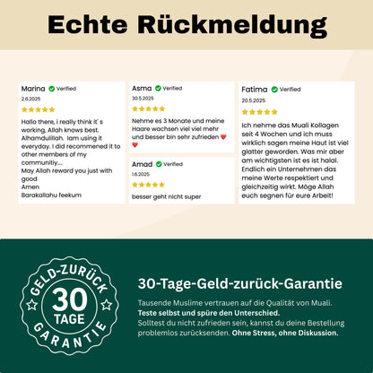 Halal Collagen Hydrolysiert | Grass-Fed | 3 Stück Bundle