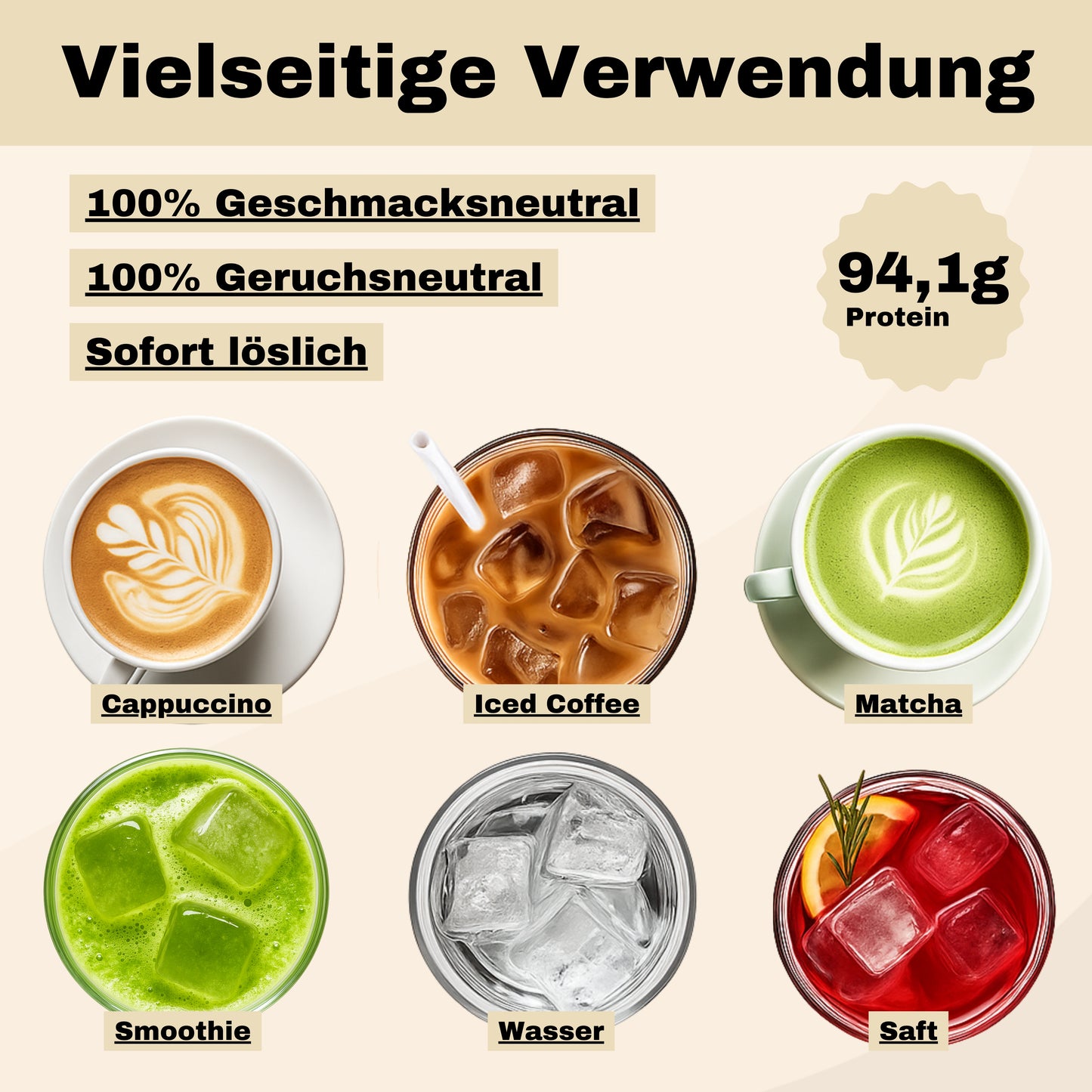 Muali Halal Kollagen Zubereitung